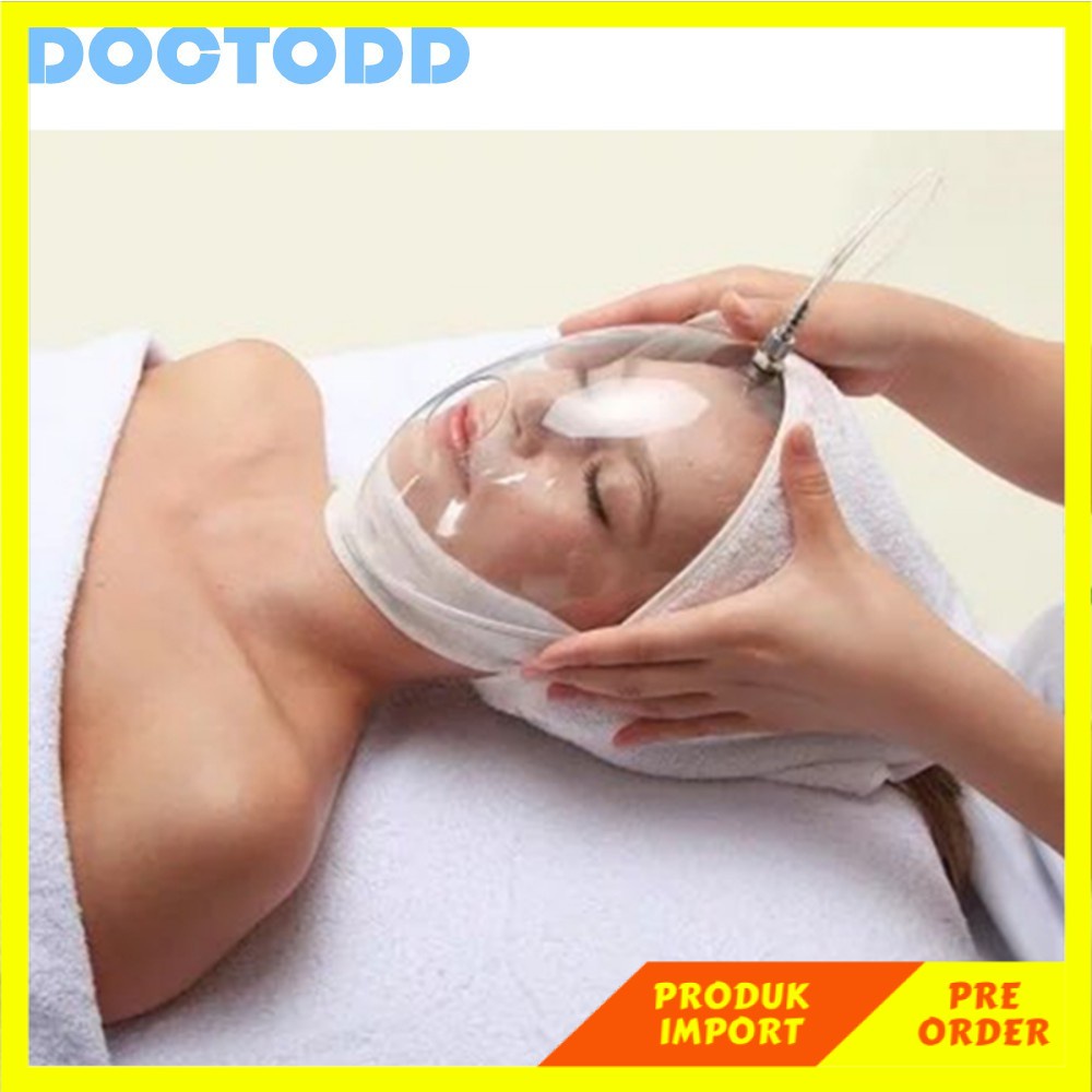 PRODUK IMPORT Oxygen Injection Mask For Beauty Oxygen Concentrator Transparent Whole Face Cover For