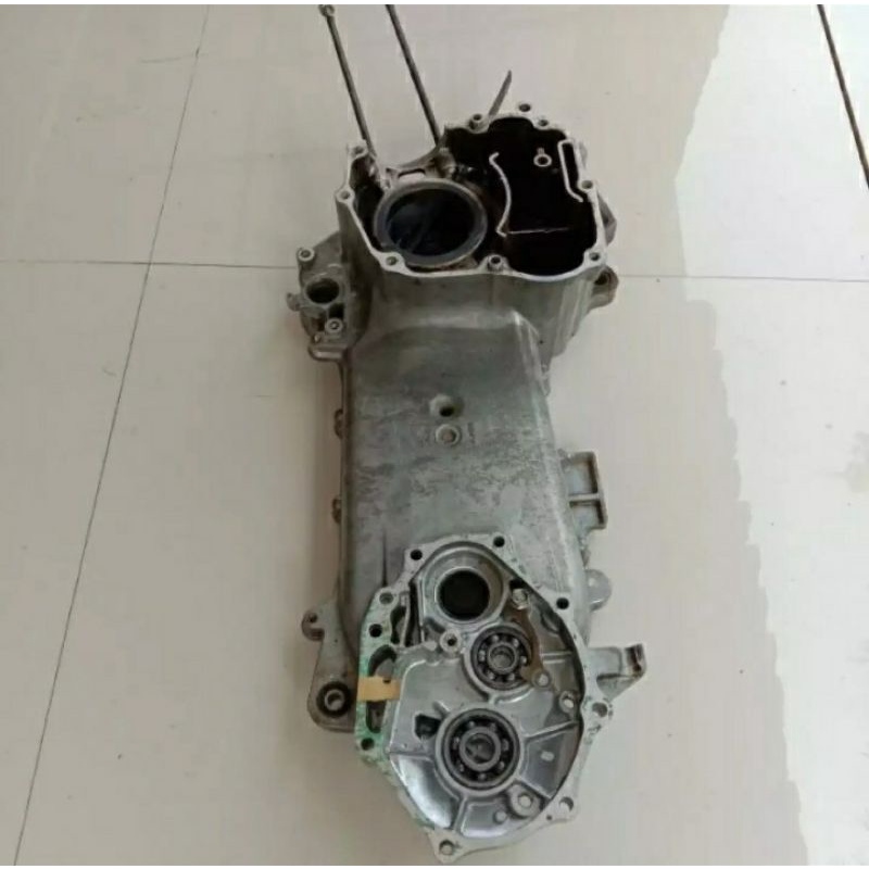 promo crankcase blok tengah bagian kiri Honda beat fi tahun 2013 2014 stater kasar