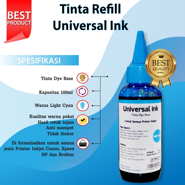 Tinta Refill Isi Ulang Cartridge Canon PG810 CL811 PG745s CL746s PG47 CL57 CA91 CA92 CISS 725 726