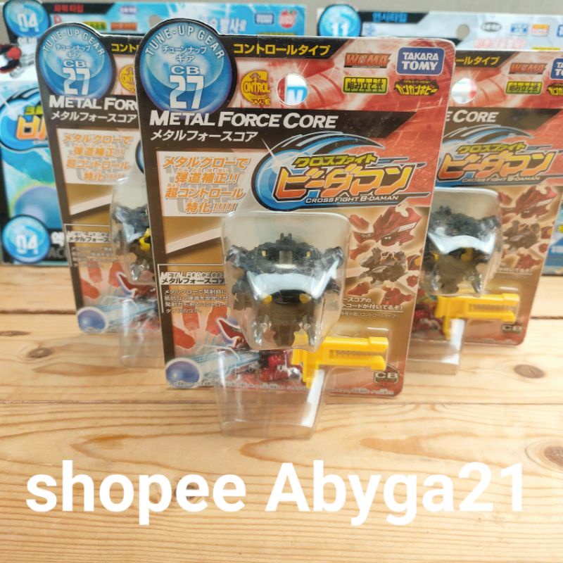 metal force core untuk bdaman crossfight ori takara tomy
