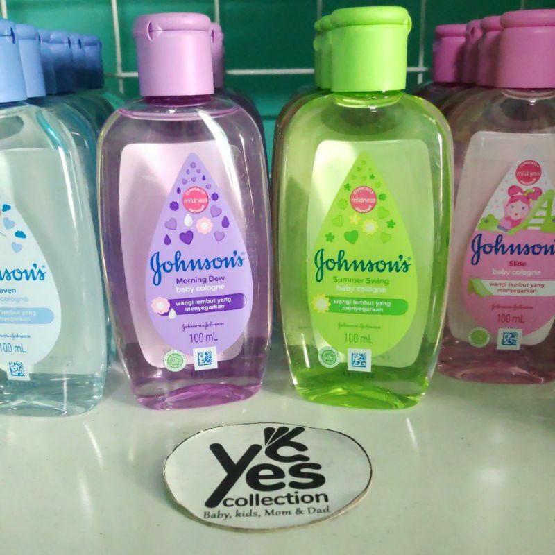 Baby Cologne Johnson johnsons 100 ml powder mist Summer Swing parfum anak parfumed body mist bayi