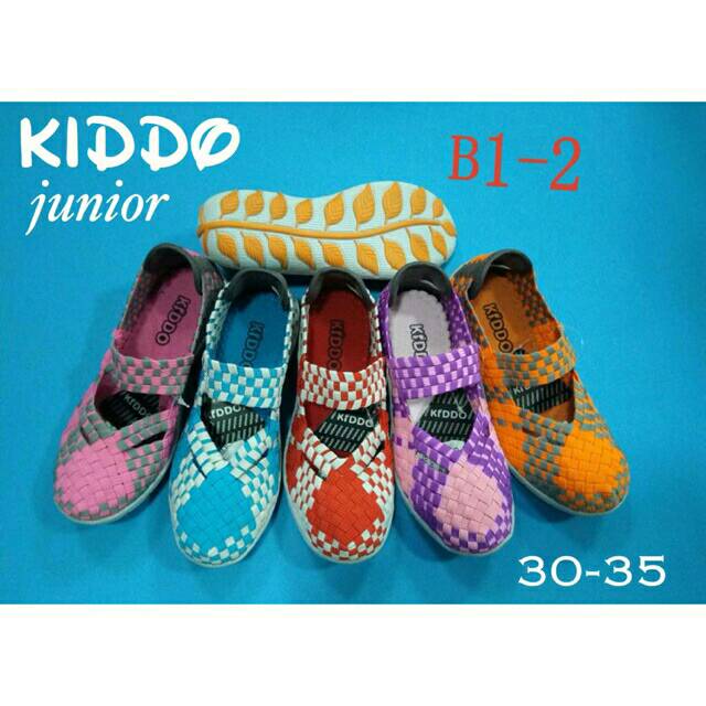 Sepatu Rajut anak junior KIDDO B1-2 flat ORIGINAL