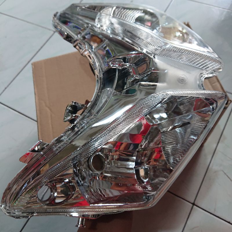 lampu depan 1 Set reflektor honda vario karbu old merk win