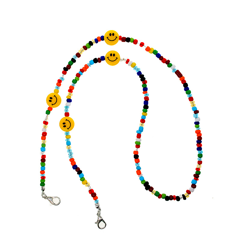 Smiley Pattern Lanyard