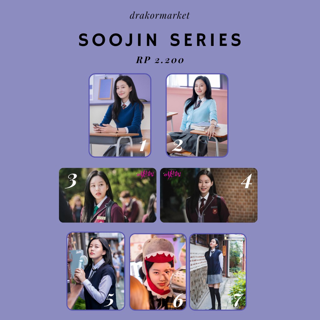 Jual SOOJIN PHOTOCARD TRUE BEAUTY KIT 2 SISI SUHO SEOJUN JUKYUNG CHA ...