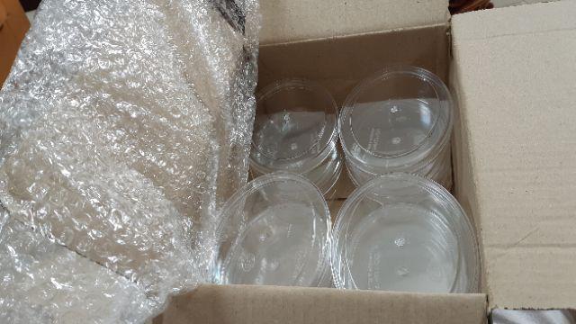 Toples Oval Kue Kering | Nastar Plastik Mika 250gr | Vivi Toples Lebaran