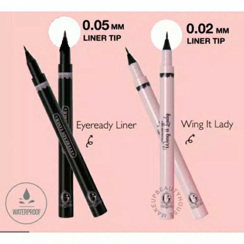 [ AURORA ] MADAME GIE EYELINER PEN BLACK WATERPROFF