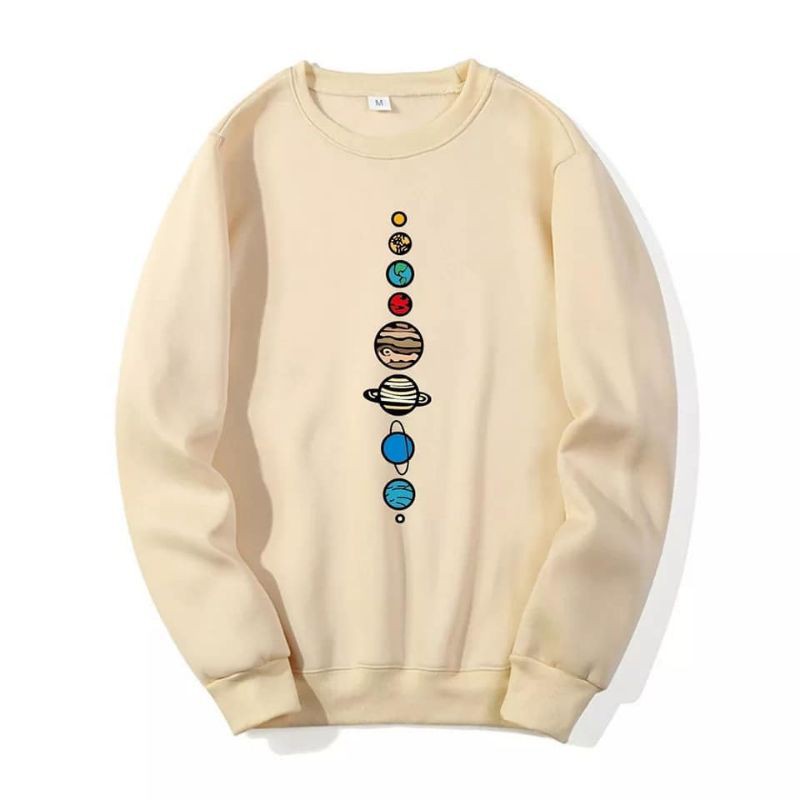 JAJARAN PLANET SWEATER UNISEX TEBAL KEKINIAN TERBARU&quot;