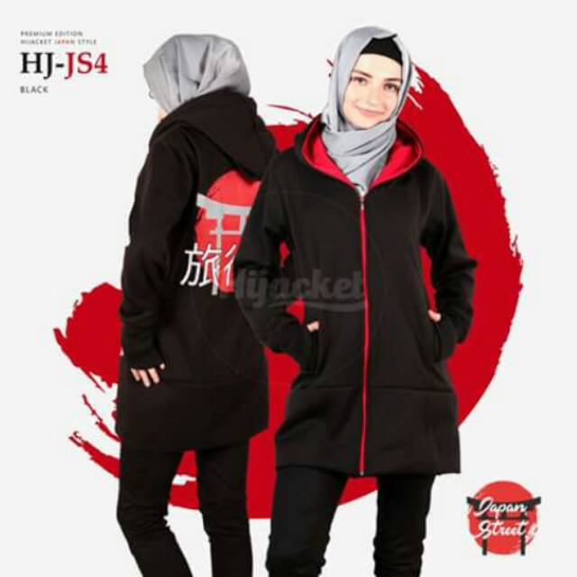 Jaket Wanita Hijaket Japan Street Js4