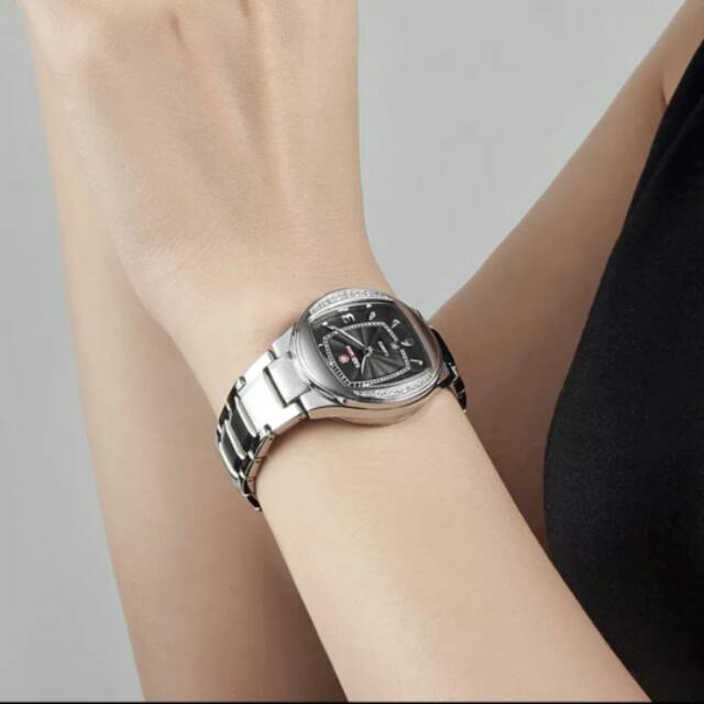 Jam tangan cewek Kademan 838L tanggal aktif original tahan air