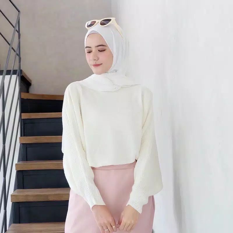 GS044 Cardigan Batwing Lasperal Rajut Wanita Knit