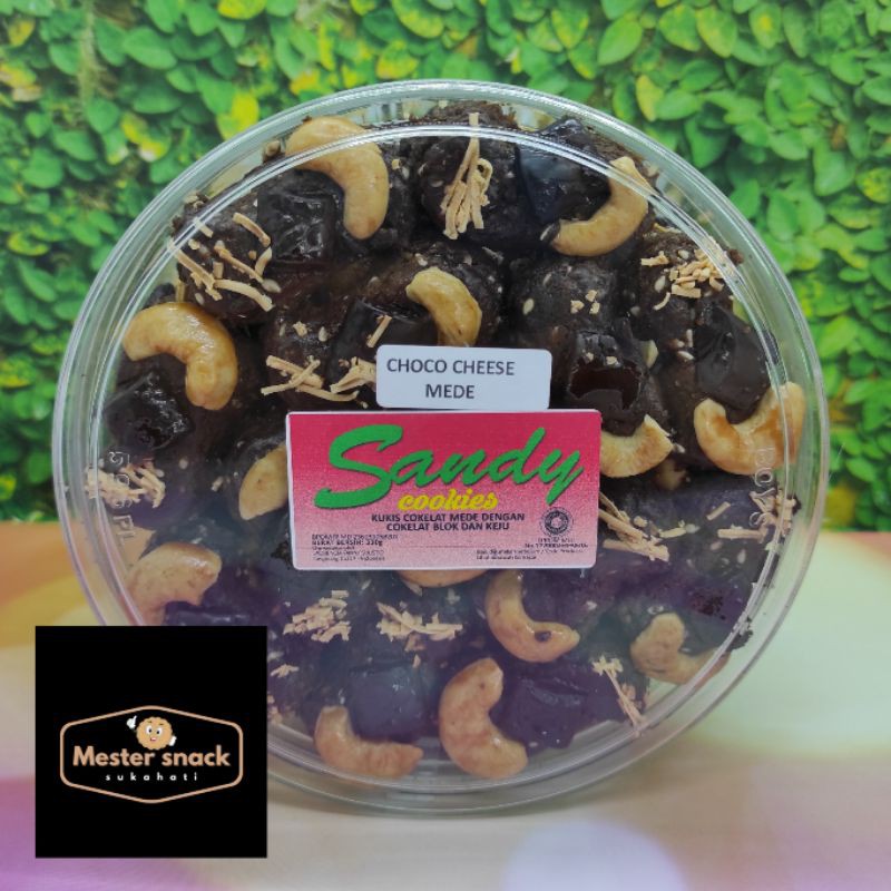 Choco Cheese Mede Spesial (Sandy Cookies) 1 toples Toiri_store