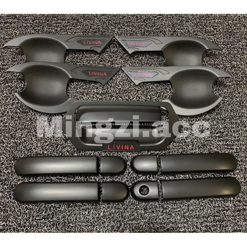 NISSAN LIVINA HANDLE MANGKOK COVER HITAM BLACKDOP