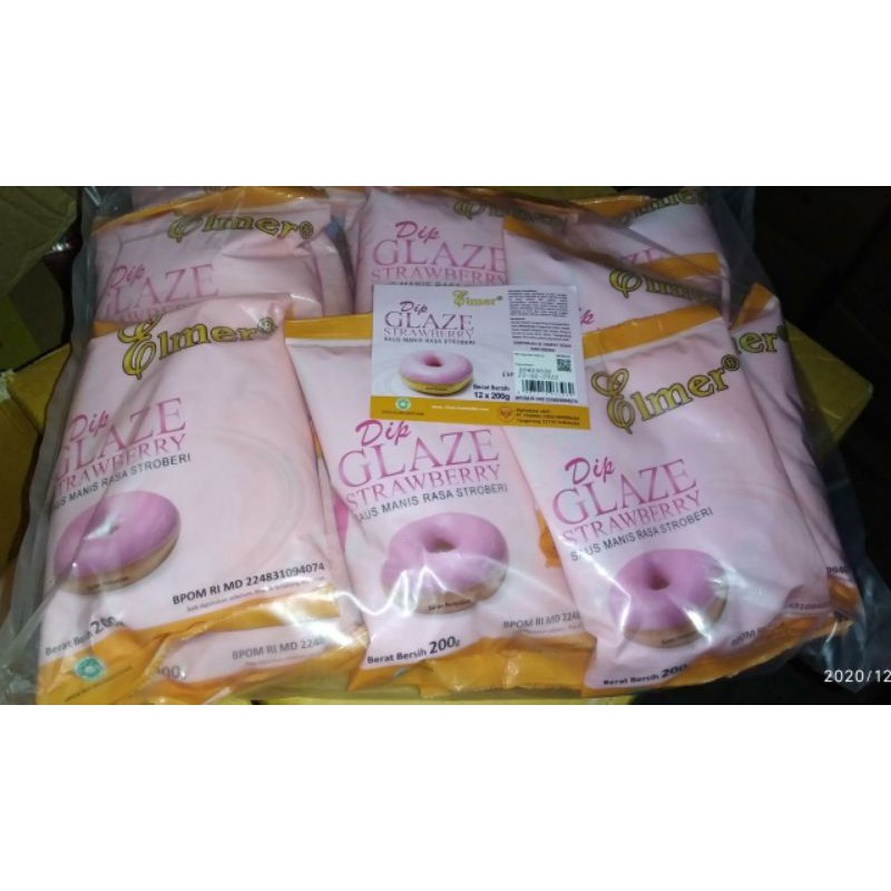 pelapis donut Elmer glaze 200gr