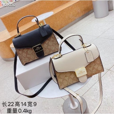 Coach Signature Pepper Top handle sling bag tas selempang wanita premium to