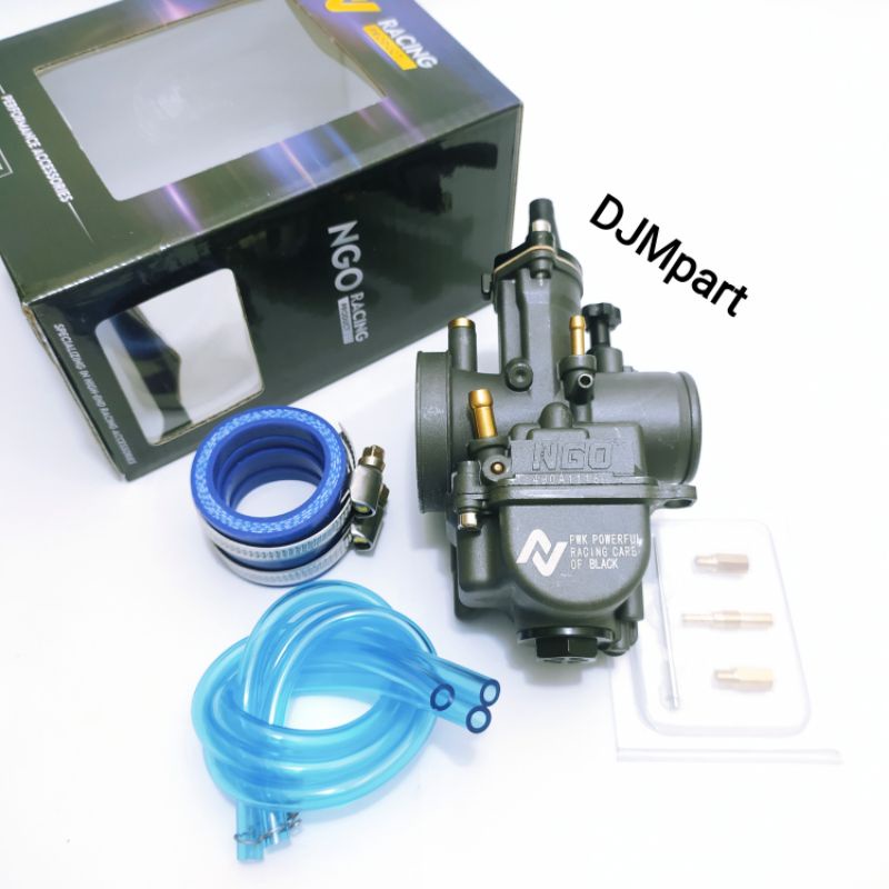 Karburator Pwk 24 26 28 30 32 34 NGO Racing Silver Dan Black Series-2