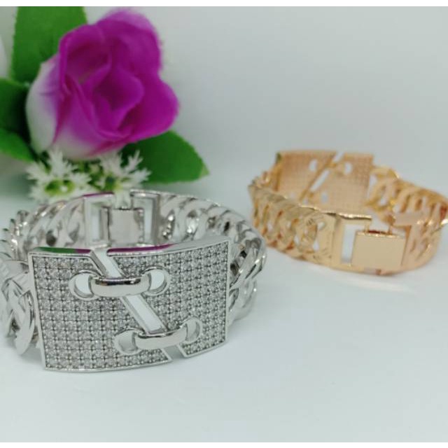 Gelang Xuping Plat Besar