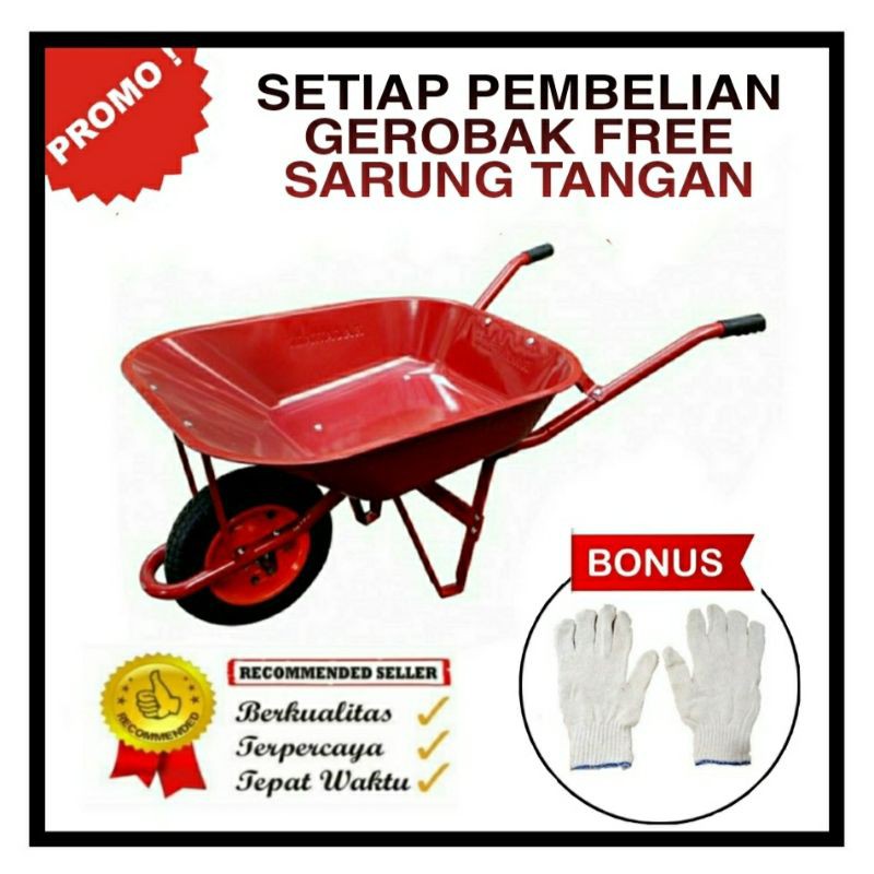 Gerobak Pasir Troli Angkong Akong Ankong Dorong Hidup Pasir  Celeng Semen Cor Proyek Kereta Sorong