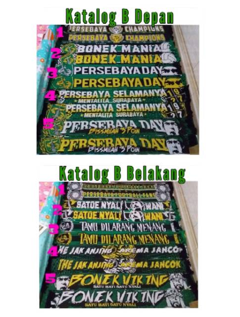 SCRAF PERSEBAYA BONEK HD SPESYAL SYAL BONEK AKSESORIS PERSEBAYA TERLARIS-7