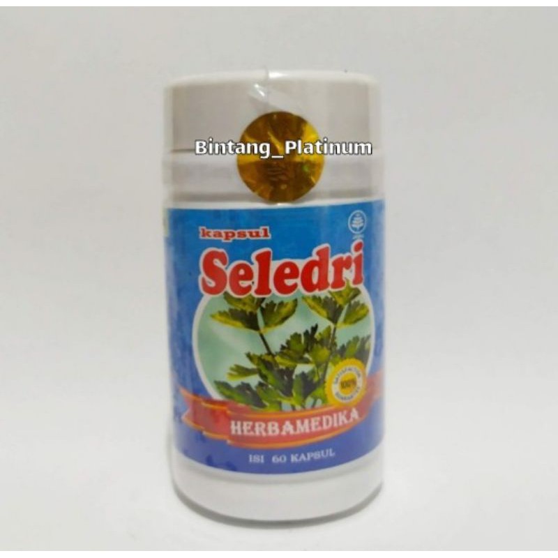 Kapsul Ekstrak Daun Seledri isi 60 Kapsul Herbamedika