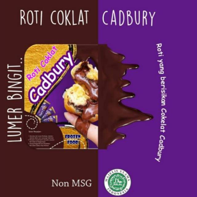 

GO SEND ONLY‼️ ROTI COKLAT CADBURY HALAL MUI 100%