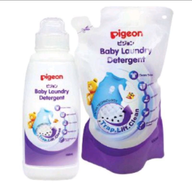 PIGEON Baby Loundry Detergent Botol &amp; Reffil