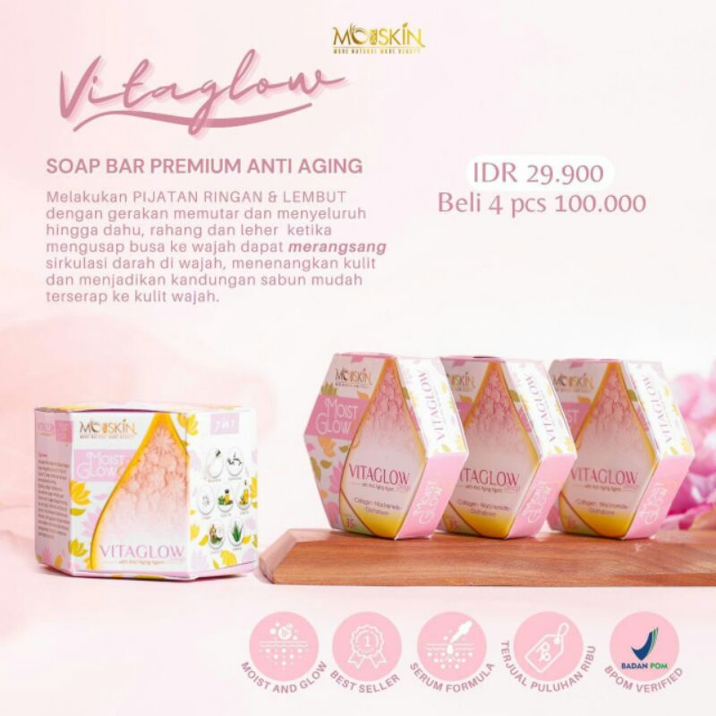 VITAGLOW Sabun Vita Serum Moraskin