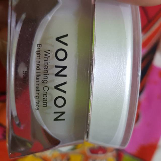 Night cream vonvon whitening preloved