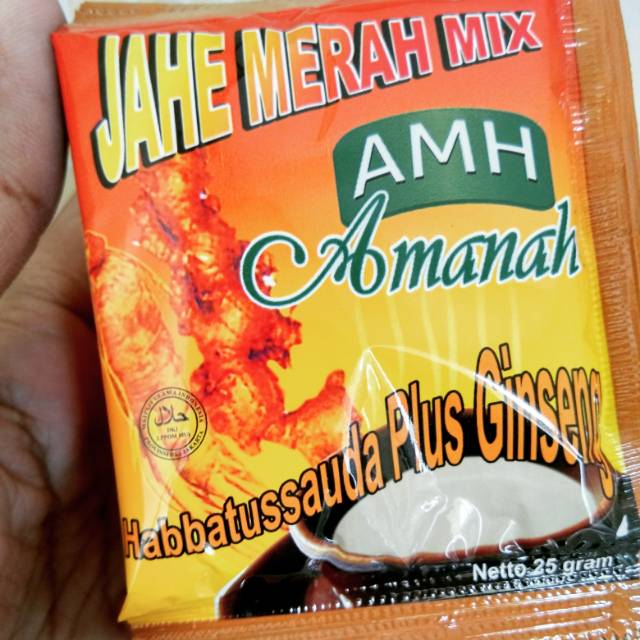 JAHE MERAH MIX + GINSENG