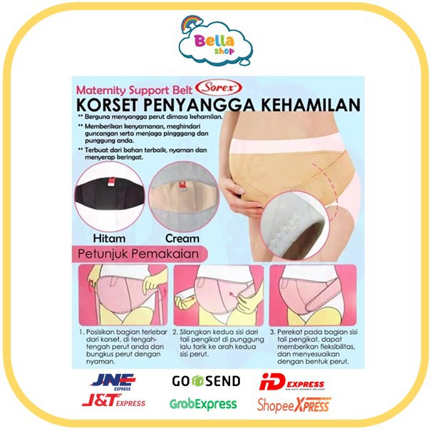 SOREX Korset Penyangga Perut Ibu Hamil Korset Hamil Sorex 4427- BELLA SHOP