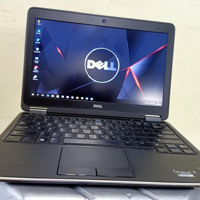 LP2500 Dell Latitude E7240 Core i5 Gen 4th Ram 4GB SSD 128GB Backlite Mulus