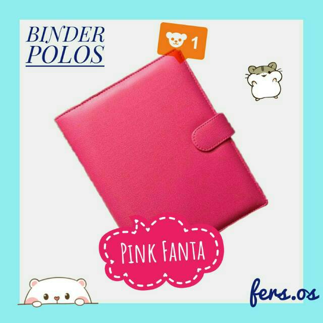 

BINDER PINK FANTA/ PINK BABY POLOS 20 Ring/26 Ring