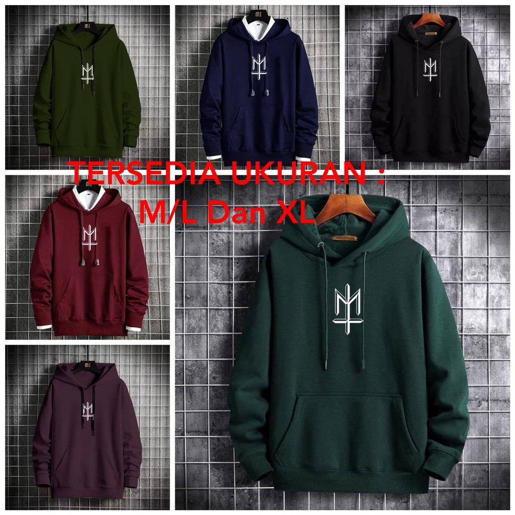 BISA COD / ALIPIO FASHION - SWEATER HOODIE EMTE / hoodie pria / hoodie keren / terbaru