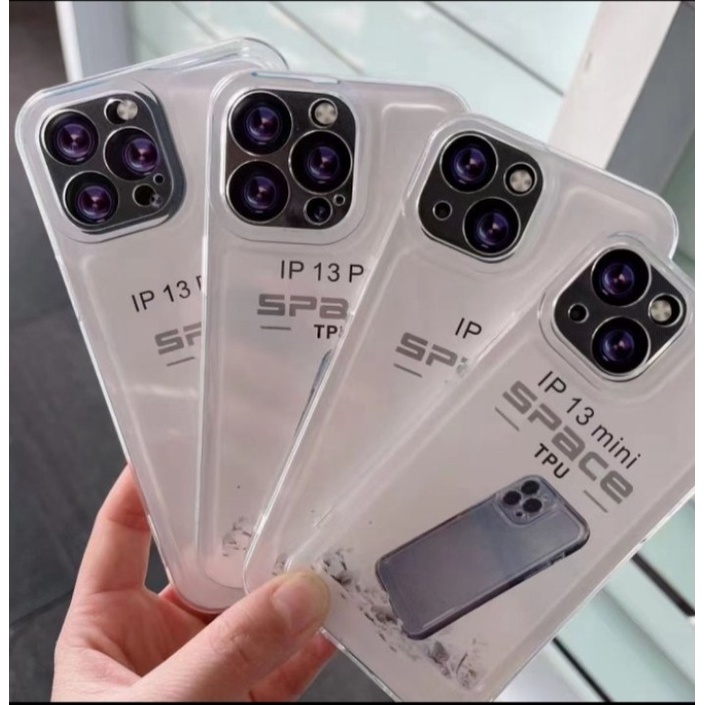 SPACE CASE TPU BENING IPHONE 7 8 PLUS X XR XS MAX 11 PRO 11 PROMAX 12 PRO 12 PROMAX 13 PRO 13 PROMAX 14 PLUS 14 PRO MAX 15 PLUS 15 PRO MAX