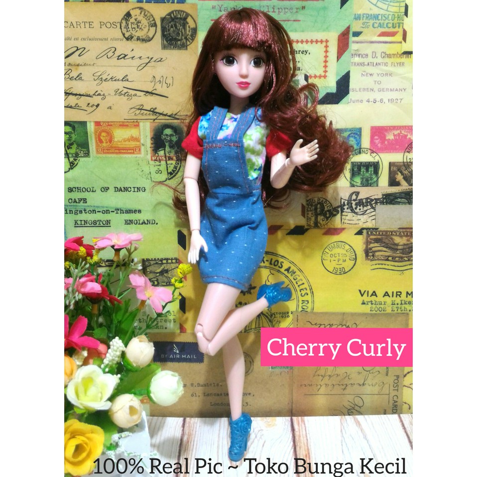 Boneka Barbie Pivotal Mata 3 Dimensi 3d Eyes Rambut Panjang Shopee