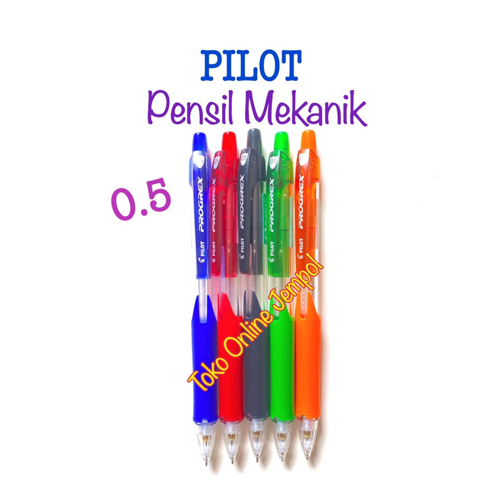 

0.5 mm Pensil Mekanik PILOT Progrex H125C mechanical pencil 0,5 ATK1393PL