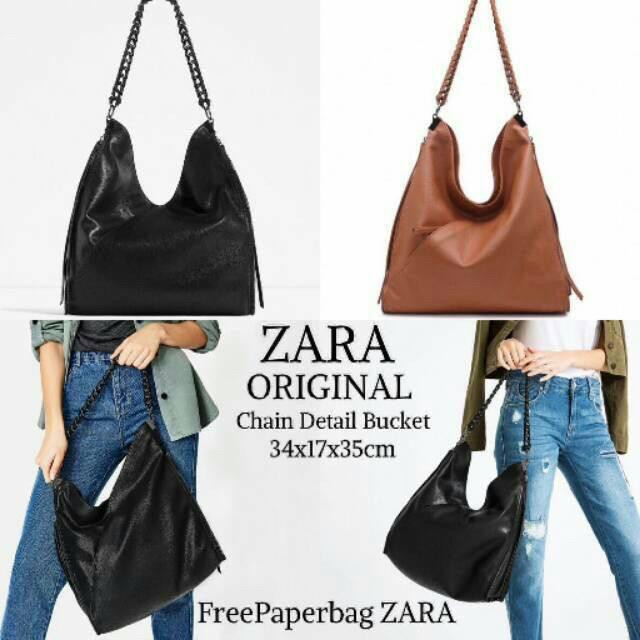 Chain BUCKET Tote Bag Tas Rantai Selempang Wanita Leather Shoulder Bag  PGBAGS  #160621