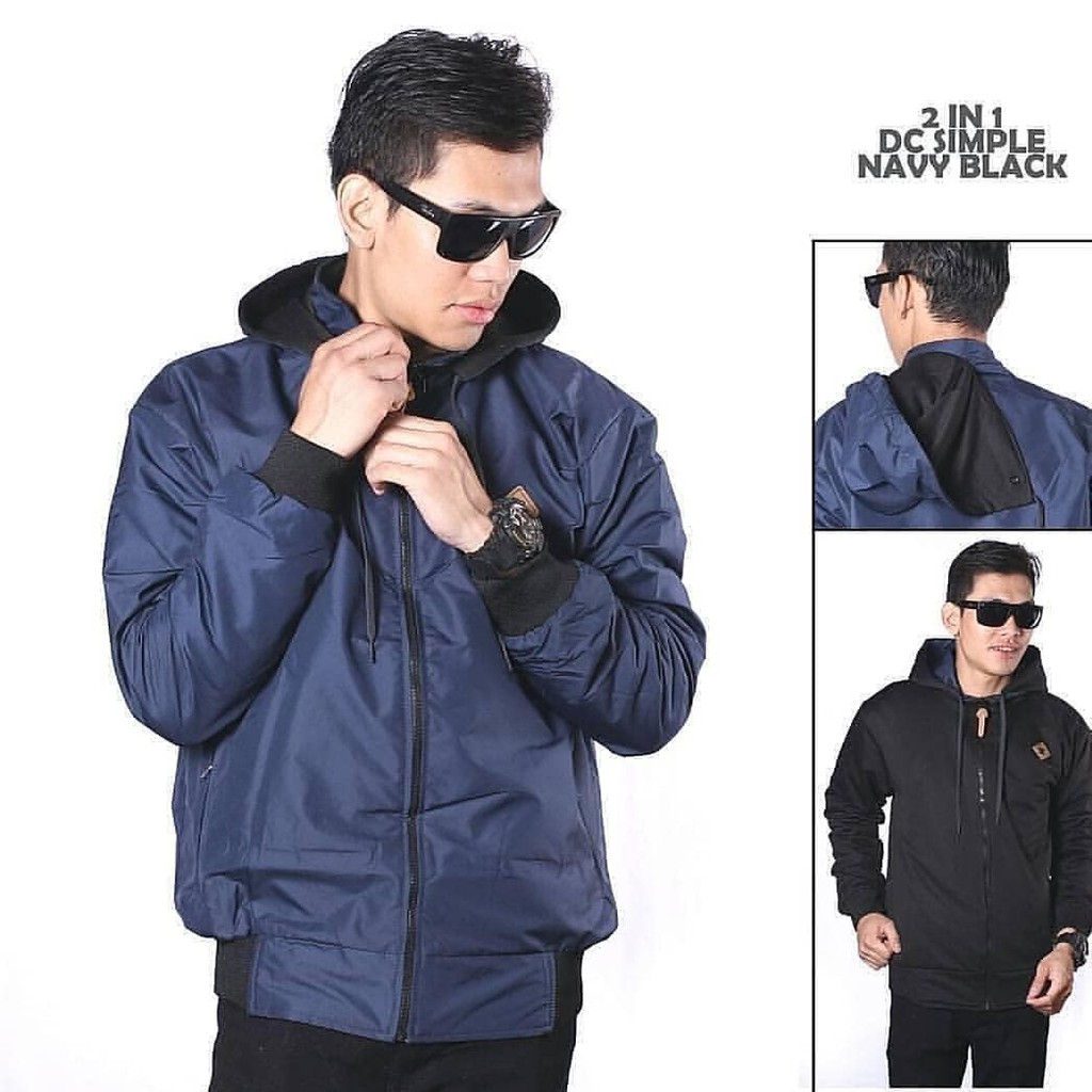 Jaket Bolak Balik / Jaket two in one