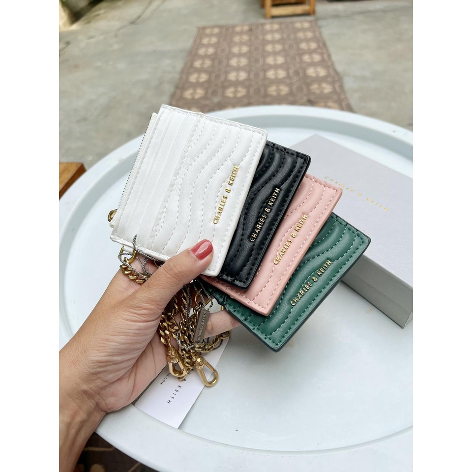 Dompet kartu wanita-Dompet Kartu Aubrielle Stitch-card holder ck original-dompet kartu cnk-card hold