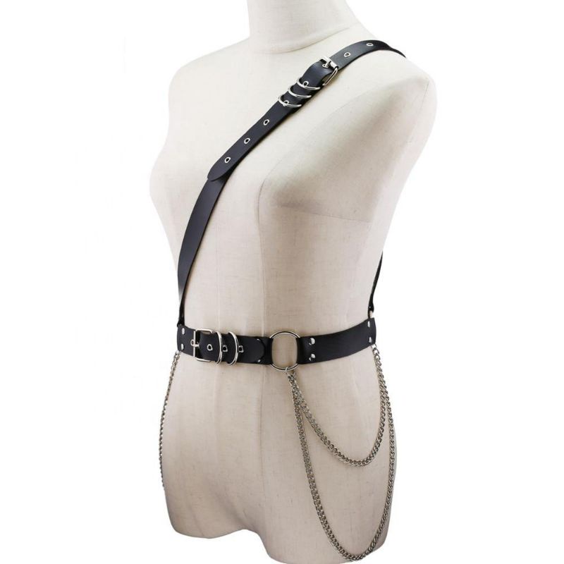 [HF039] Body Belt Harness Fashion sling Pop police idol