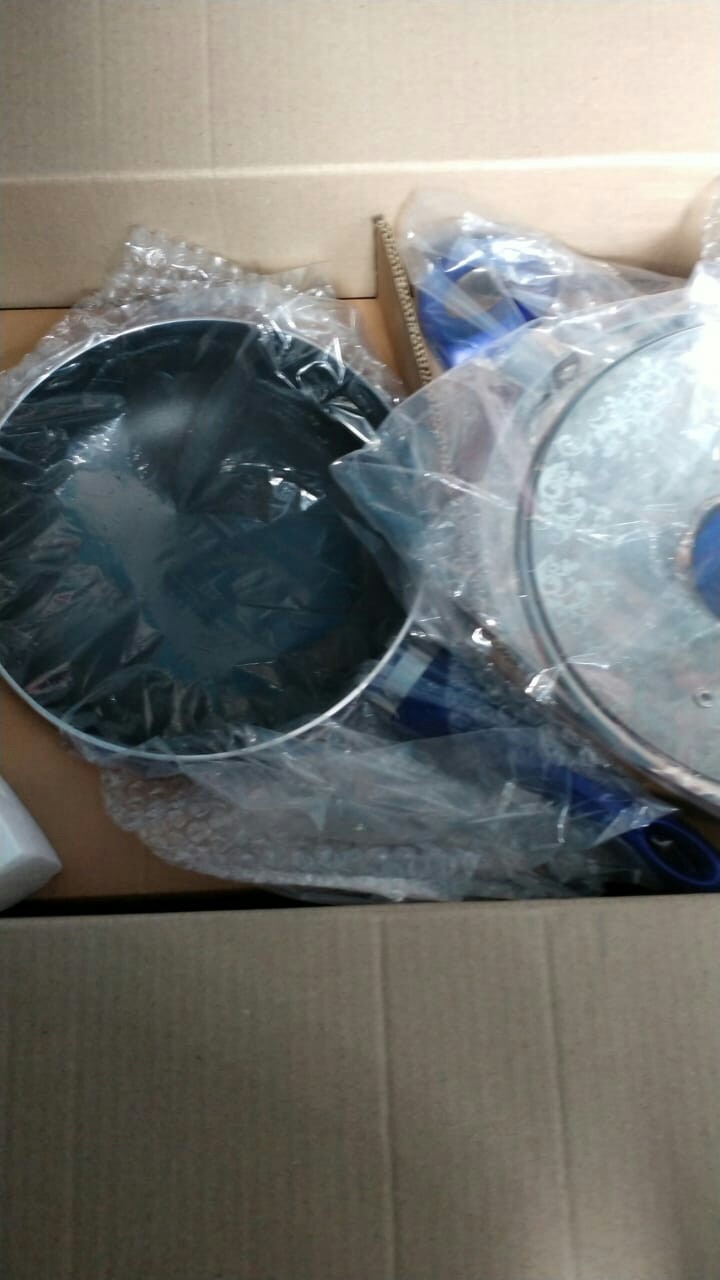 Panci Set / Wajan Set / Cookware 7pcs Supra - Ice Flower Ungu