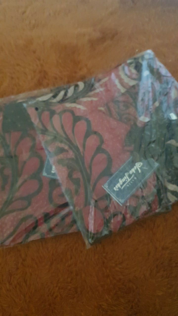 Batik Kalongan Hrb026 Kenongo Kemeja Hem Pendek Padi Pekalongan 33