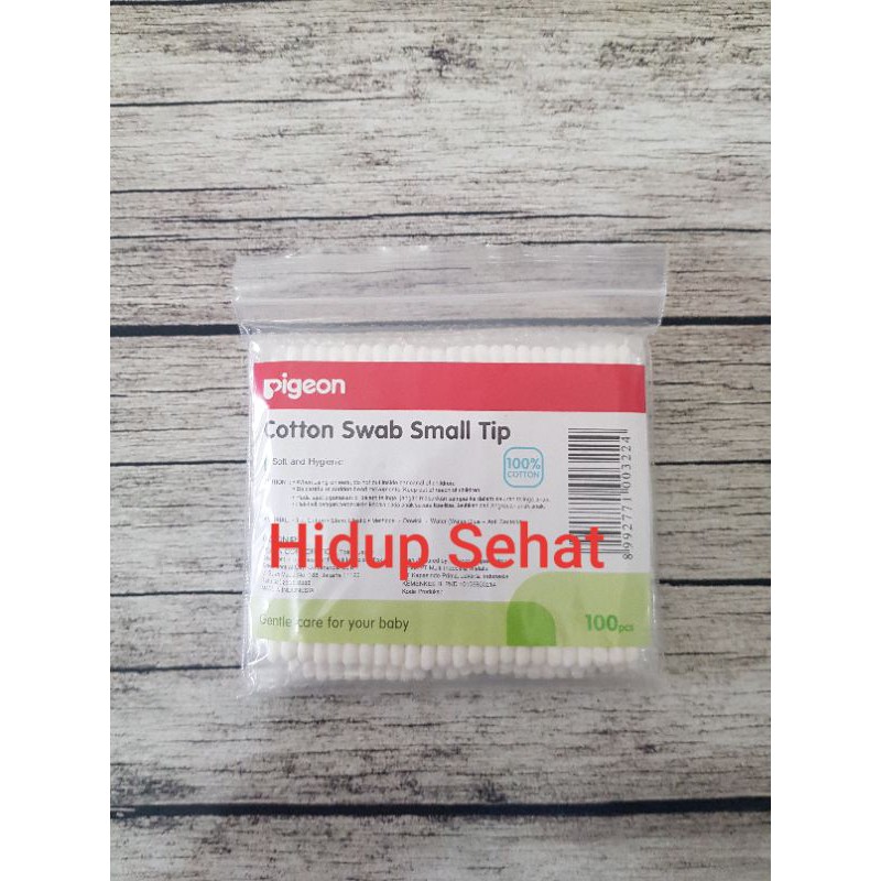 Pigeon Cotton Bud khusus Bayi - Cotton Bud dgn ujung kecil utk bayi