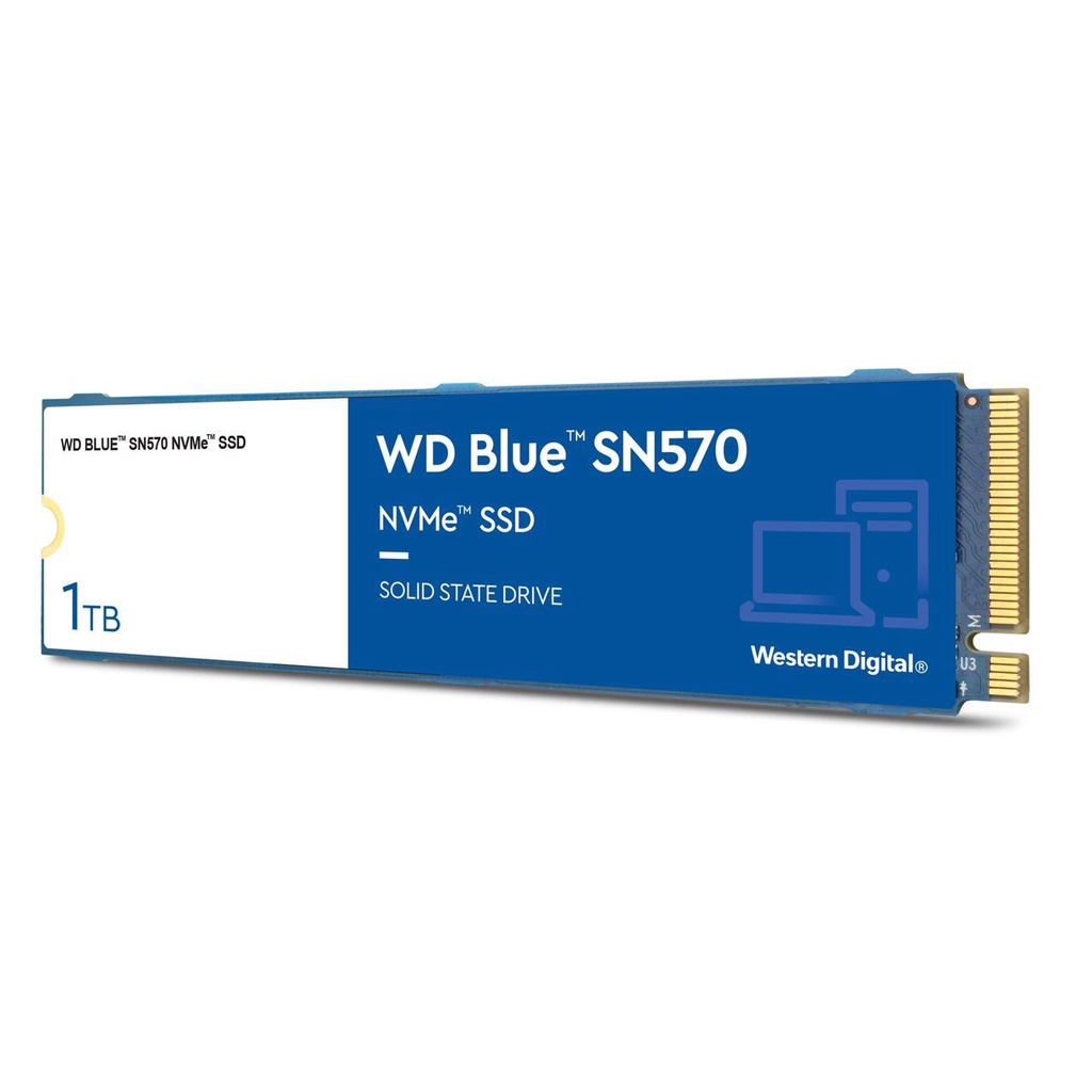 WD SSD BLUE 1 TB M.2 NVME SN570 Pcie Gen3