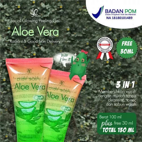 SYB FACIAL GLOWING PEELING GEL ALOEVERA