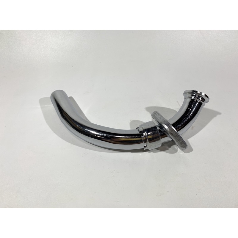 Leher Gulu Knalpot Set Mur Dan Klem Atas Yamaha RS100 RS 100 Original Ori NOS