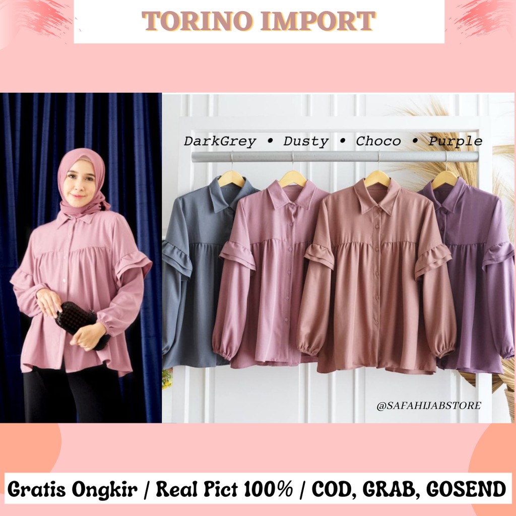 TOBY SHIRT / TORINO IMPORT / BLOUSE / ATASAN