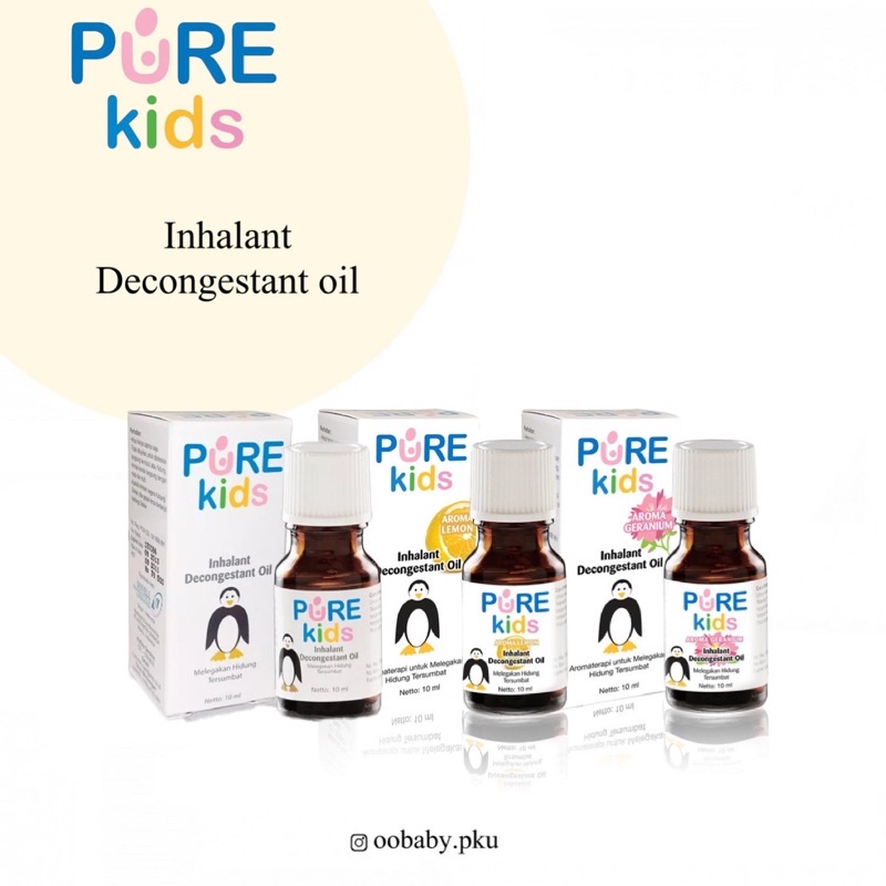 Pure Kids Inhalant Decongestant Oil