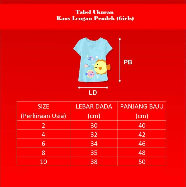 Kaos anak lengan pendek murah 3D Paddle Kids