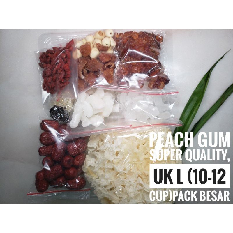 

Readyy!! paket Murah Peach Gum, isi 10 jenis herbal untuk 10-12 porsi 3,2 liter